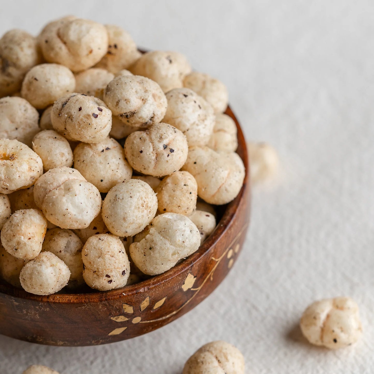 Crunchy Lotus Puffs in Sweet Chilli Flavour with 500 million CFU Probiotics - Pack of 8