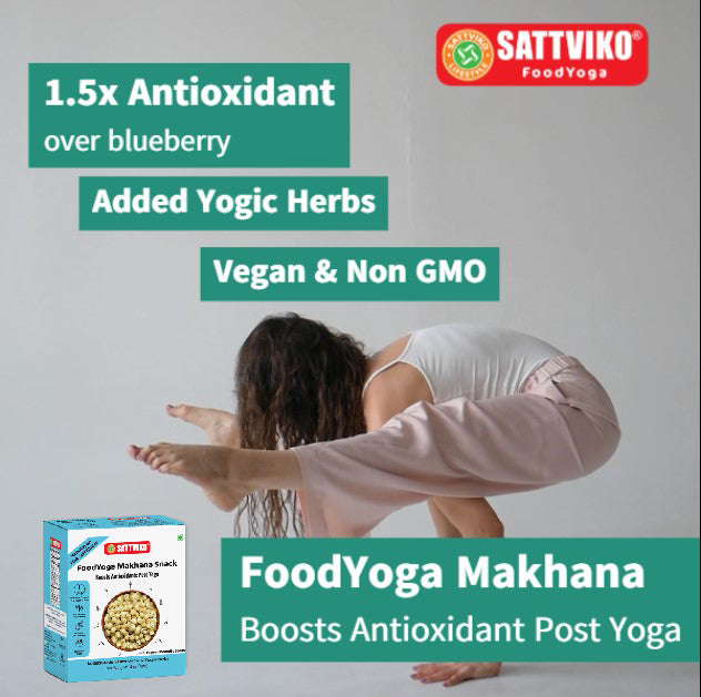 FoodYoga Makhana Snack rich in Antioxidant, Pack of 5